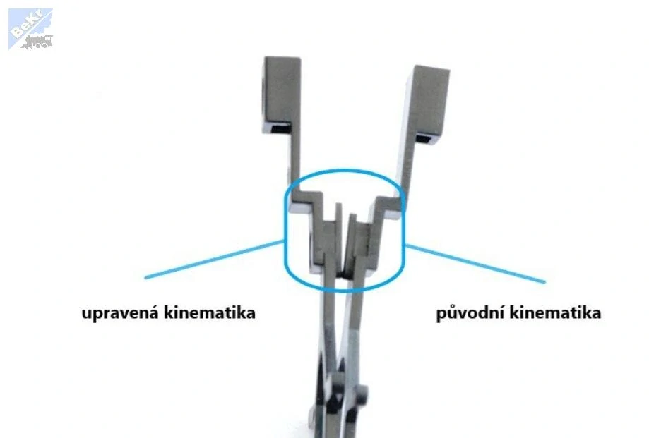 Bramos 9062n Upravená kinematika 52mm, dlouhá kinematika pro nákladní vozy Raj produkce Bramos, bez pružinky, 1ks