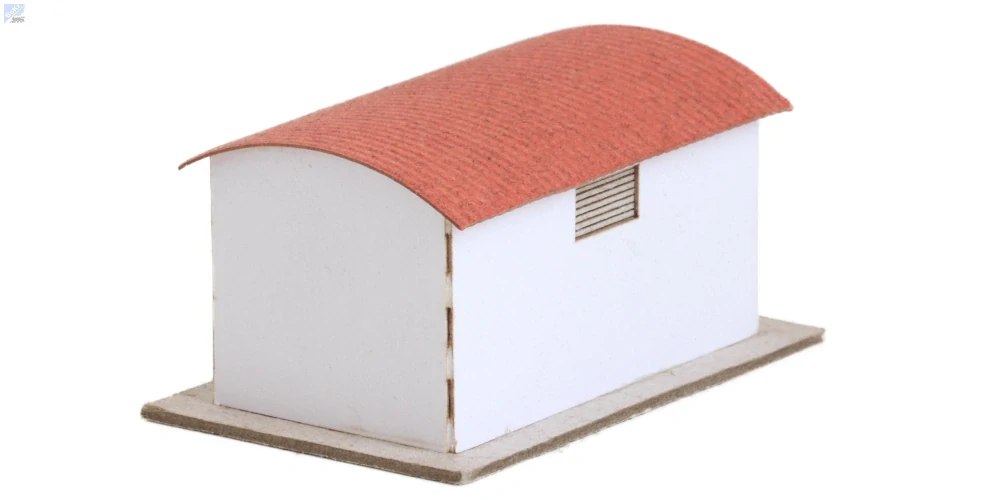 Igra model 241005 Trafostanice EH5, stavebnice Laser Cut