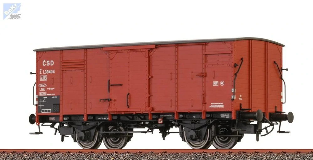Brawa 51252 Uzavřený 2-osý vůz Z ČSD