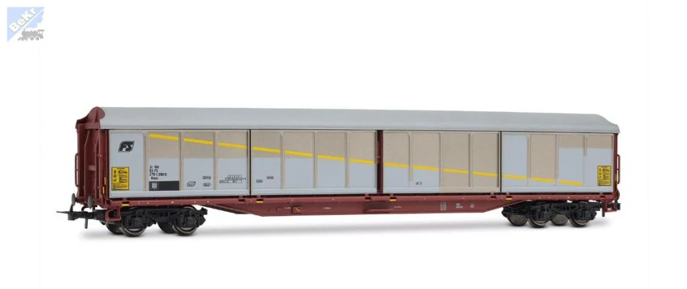 Rivarossi HR6673 Set dvou uzavřených 4-osých vozů s posuvnými stěnami Habils FS