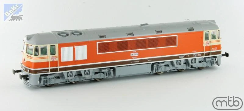 MTB 678013 Dieselová lokomotiva T678.013 ČSD Pomeranč