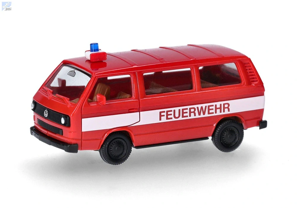 Herpa 012591-002 Herpa MiniKit: Volkswagen (VW) T3 Bus "Hasičský sbor"1ks, stavebnice