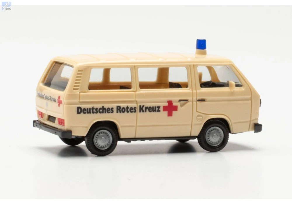 Herpa 097611 Volkswagen (VW) T3 Bully "Německý Červený kříž" (BASIC)