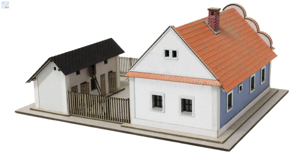 Igra model 211006 Venkovský dům typ 4, stavebnice Laser Cut