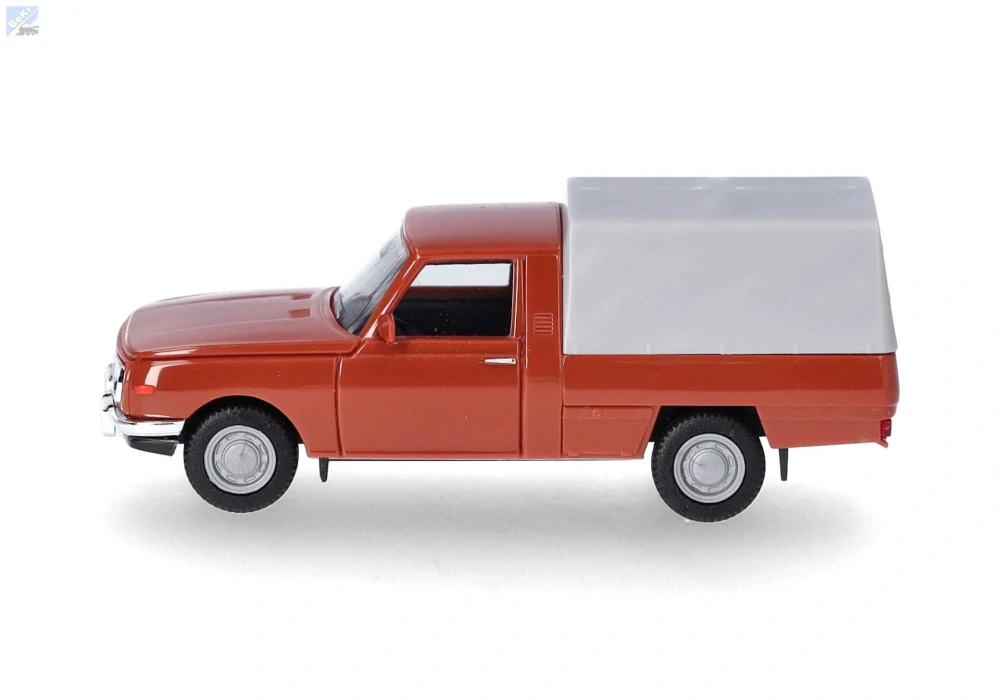 Herpa 420945-002 Wartburg 353 Trans '66 s plachtou, hnědý