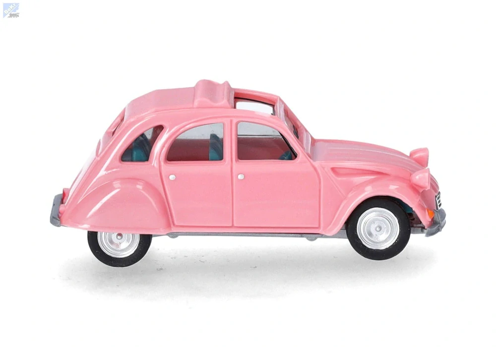 Herpa 020824-008 Citroen 2CV, kabriolet, světle růžová