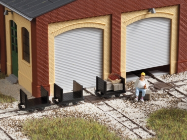 Auhagen 41704 Set 3ks vozů s čelními stěnami délka přes nárazníky 19 mm atrapa