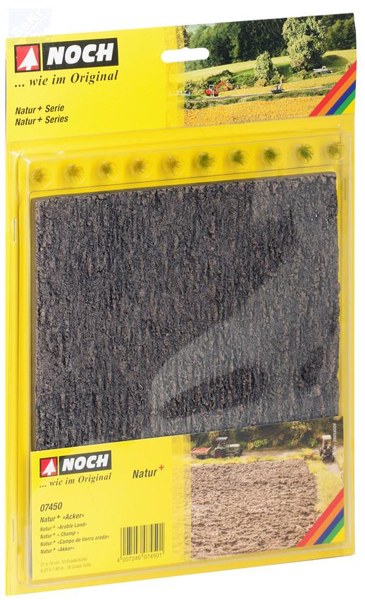 Noch 07450 Zorané pole 210 x 190mm + 10 travních trsů
