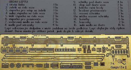 Detail 74 Leptané doplňky vozu Gags/Za, Hadgs/Zav