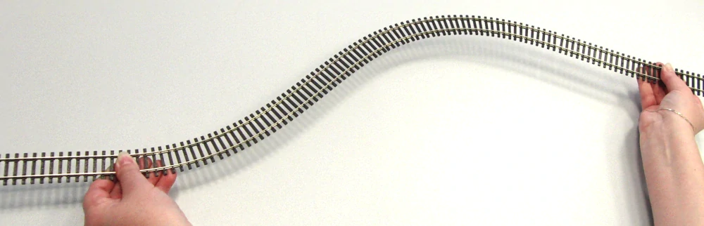 Piko 55209 A-Gleis tvarovatelná kolej na dřevěných pražcích délka 940mm