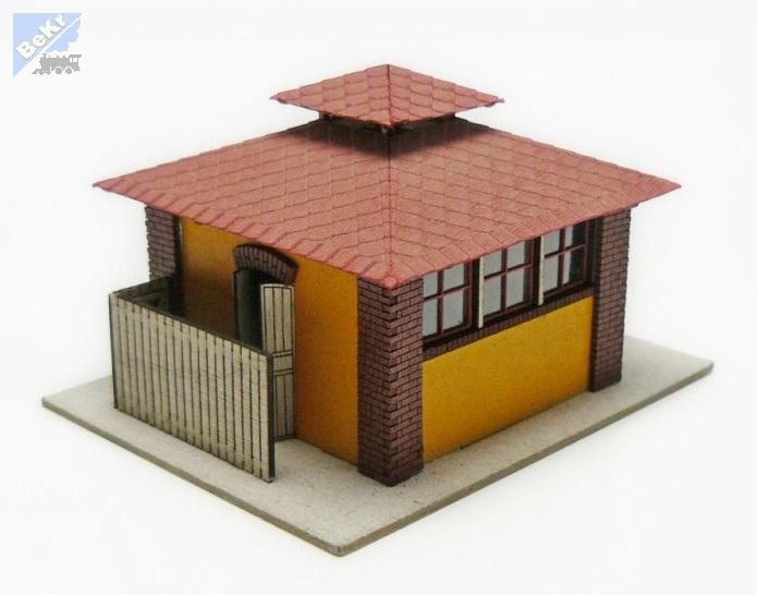 Igra model 170001 Záchodky Bohdašín, stavebnice Laser Cut