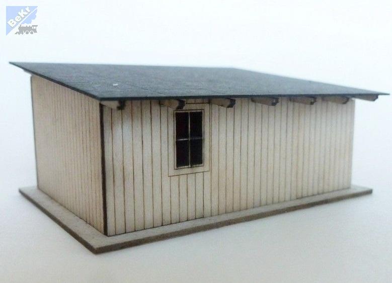 Igra model 161001 Kůlna Malá Hraštice, stavebnice Laser Cut