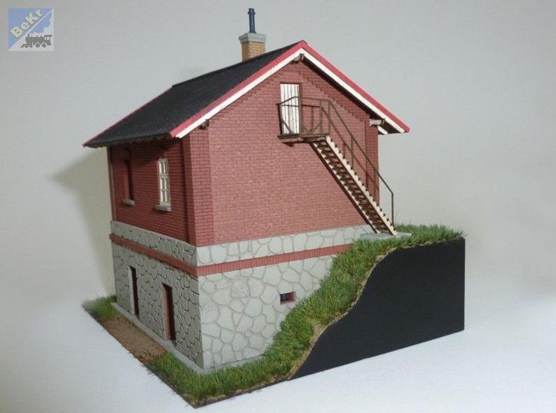 Igra model 150009 Strážní domek dvě verze, stavebnice Laser Cut