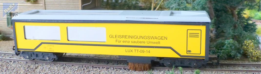 LUX-Modellbau 9740 Vysavač mechanických nečistot kolejí (vysávací vůz), analog/digitál DCC