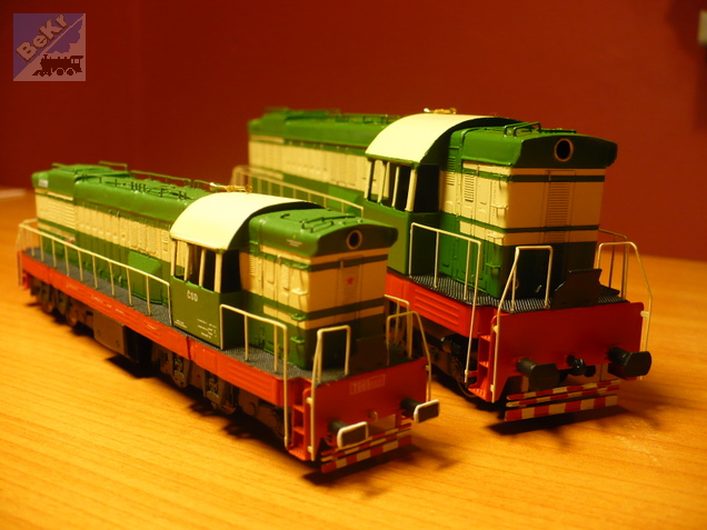 DK-model TT0205 Motorová loko řady 770 (T 669.0) Čmelák, staveb. z lept. plechu