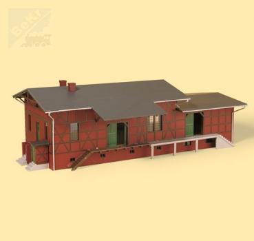 Auhagen 13322 Skladiště 231 x 90 x 67 mm stavebnice