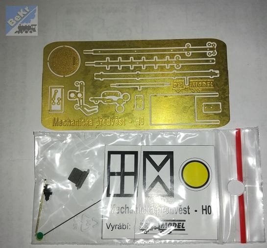 DK-model H00962 Mechanická předvěst, stavebnice z leptaného plechu