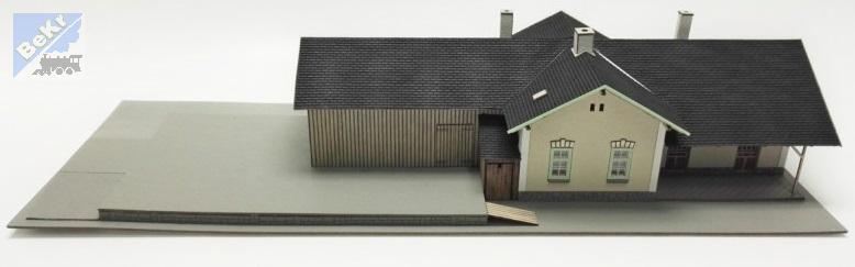 Igra model 190001 Nádraží Ybbsitz, stavebnice Laser Cut