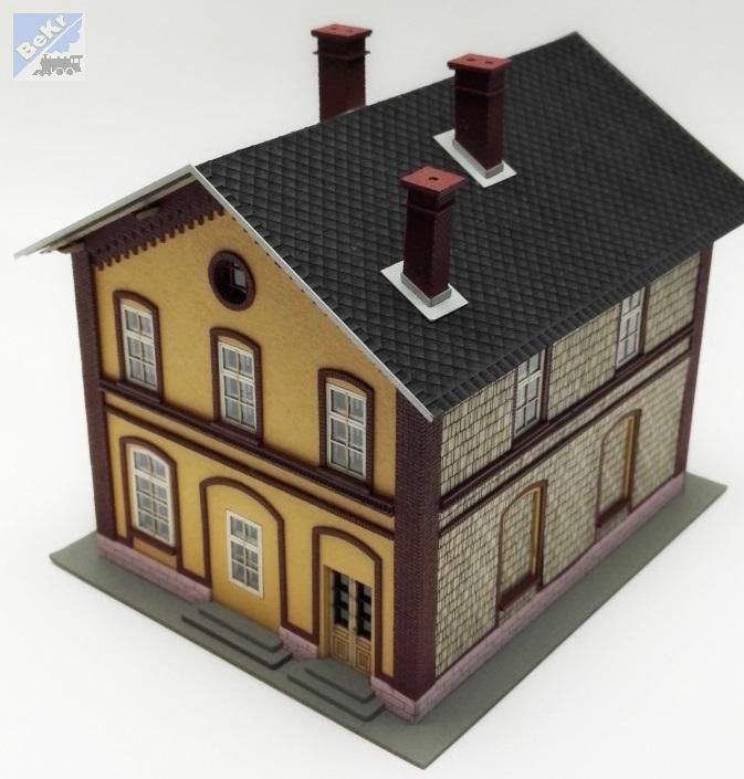 Igra model 181003 Výpravní budova Bohdašín, stavebnice Laser Cut