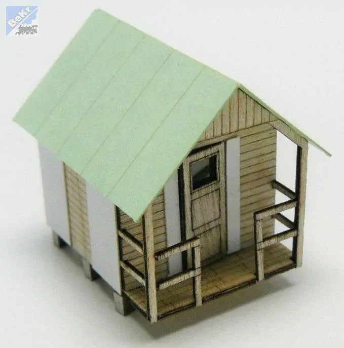 Igra model 161014 Táborové chatky, stavebnice Laser Cut