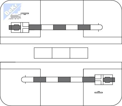 Auhagen 41604 Chráněný železniční přejezd 150 x 130 mm stavebnice