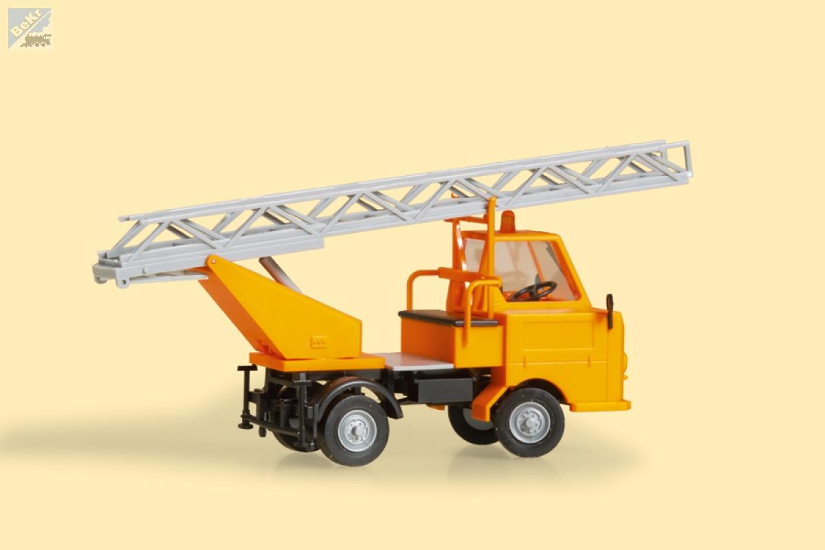 Auhagen 41656 Multikára M22 oranžová s žebříkem, 1ks, 67 x 15 x 33 mm stavebnice