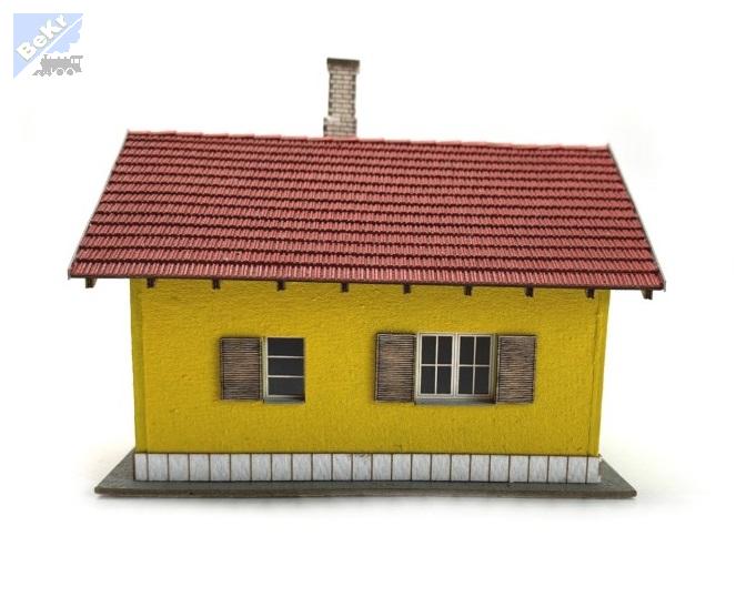 Igra model 191005 Strážní domek Wärterhaus Schaan, stavebnice Laser Cut