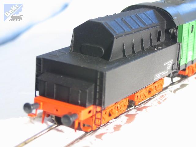 DK-model H00860 Parní sněžná fréza Henschel, stavebnice z leptaného plechu