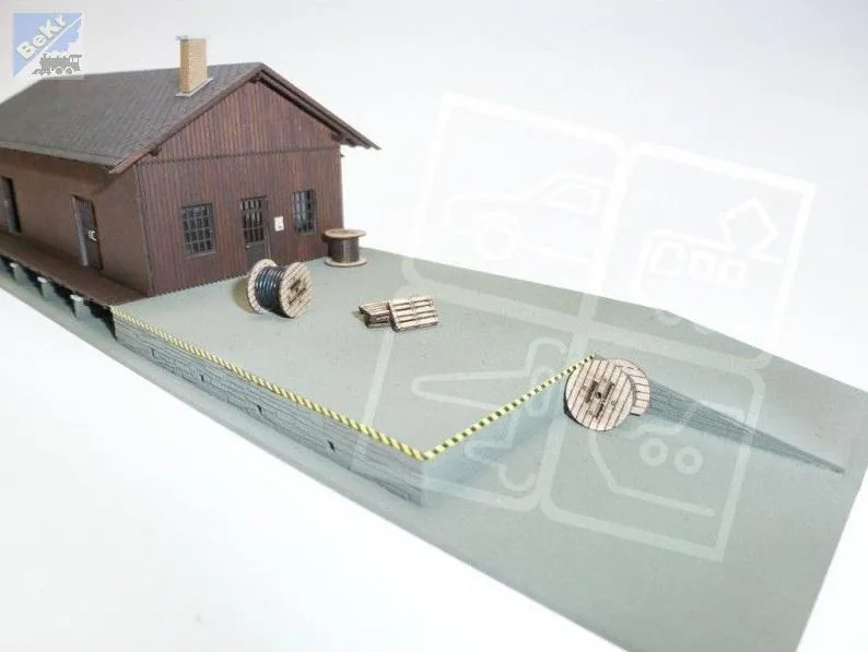 Igra model 121017 Palety 2ks, cívky 2ks, stavebnice Laser Cut