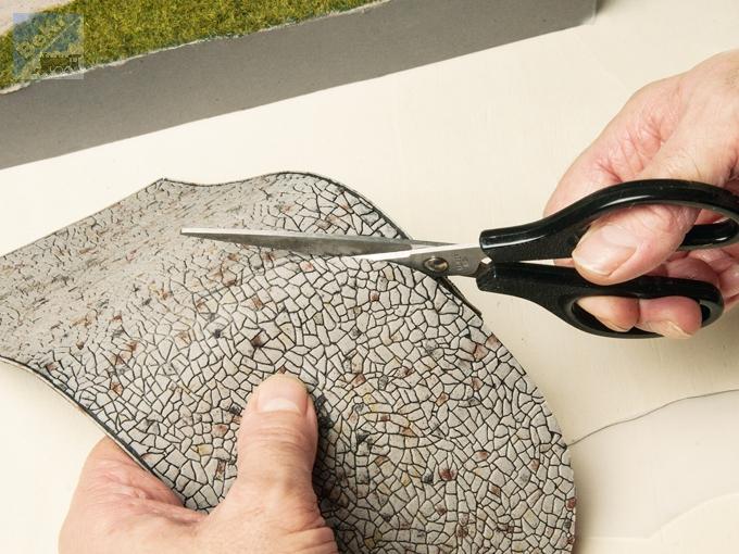 Noch 60351 3D strukturovaná střešní krytina Pantile tmavě červená, 1ks - 280 x 100mm