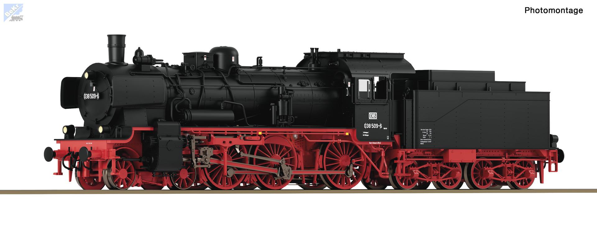 Roco 71379 Parní lokomotiva BR 038 DB