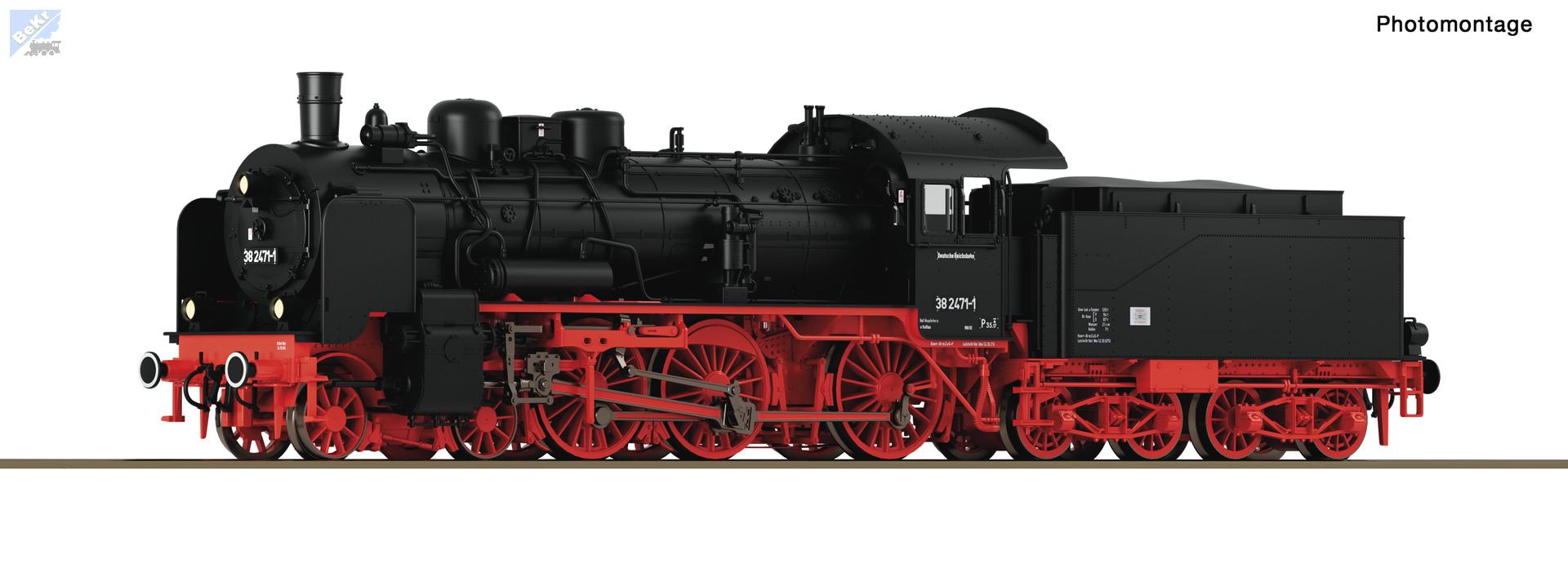 Roco 71381 Parní lokomotiva BR 38 DR