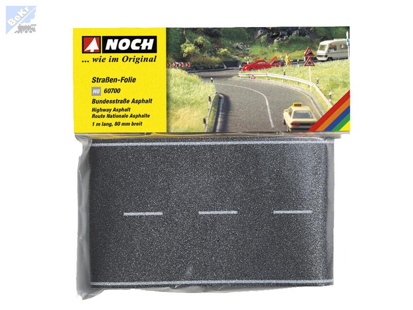 Noch 60700 Silnice asfaltová černá, přímá, šíře 80mm, délka 1000mm 