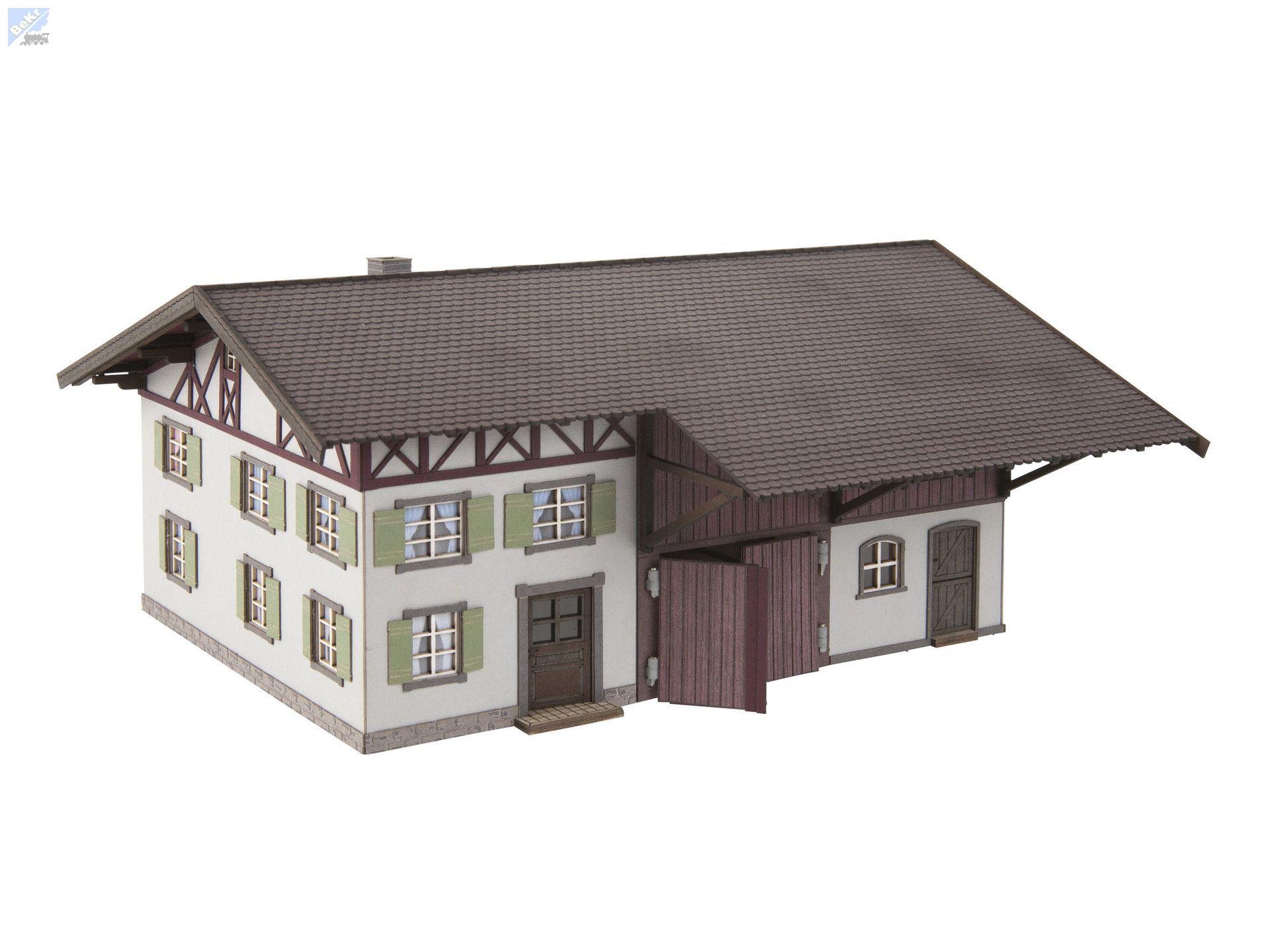 Noch 66714 Statek, farma 173 x 156 x 82mm, stavebnice Laser Cut technologie!!! AKCE !!!