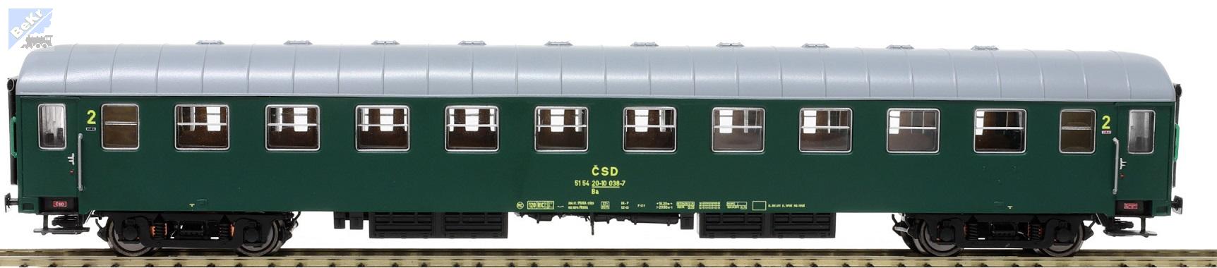 Igra model 97200001 Osobní 4-osý vůz 2. tř. Ba Depo-Praha ČSD