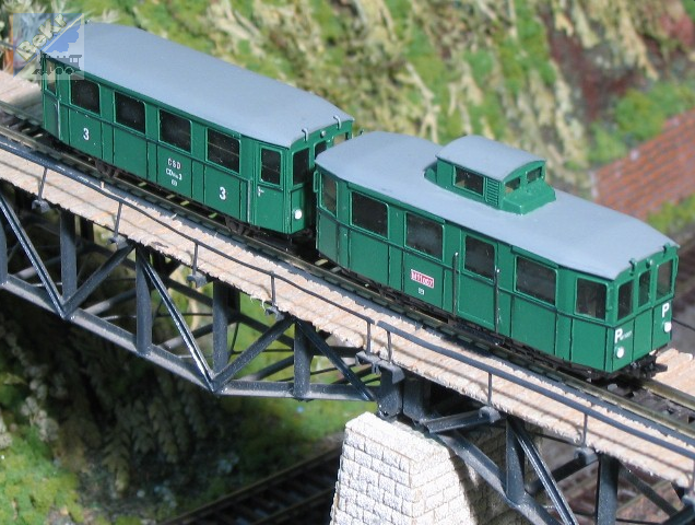 DK-model H0e0745 Úzkorozchodný přípojný vůz CDv/ú, stavebnice z leptu