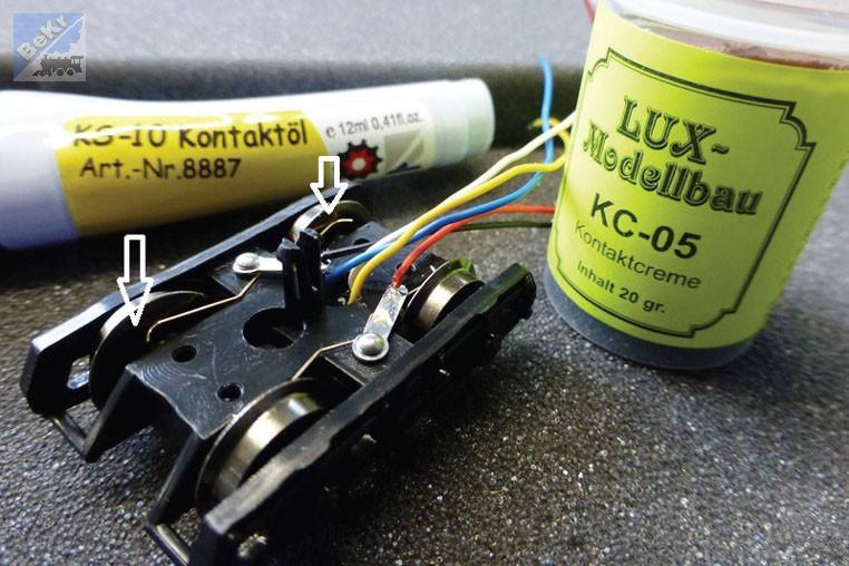 LUX-Modellbau 8886 Elektricky kontaktní vodivý mazací tuk KC-05, 20g