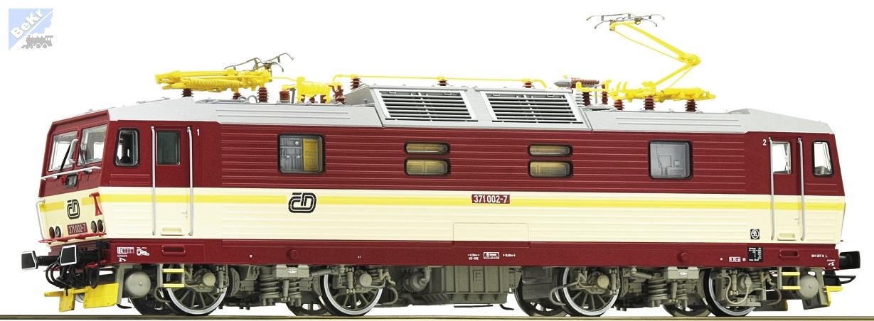 Roco 71232 Elektrická lokomotiva 371 002-7 ČD se zvukem !!! AKCE !!!