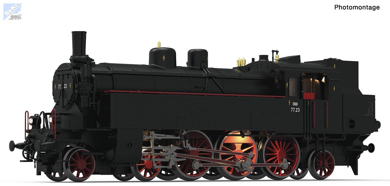 Roco 70075 Parní lokomotiva 77.23 ÖBB "VŠUDYBYLKA"