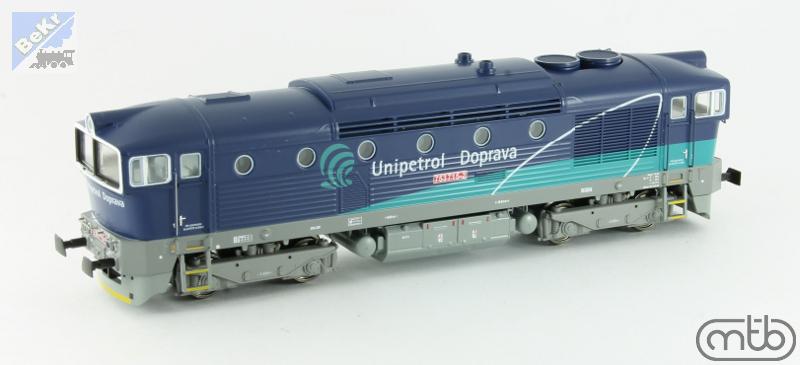 MTB 753715 Dieselová lokomotiva 753 715-2 Unipetrol Doprava Brejlovec