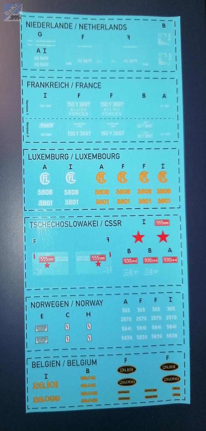 Liliput 131520 Parní lokomotiva BR52 (ČSD 555 088) neutrální bez označení