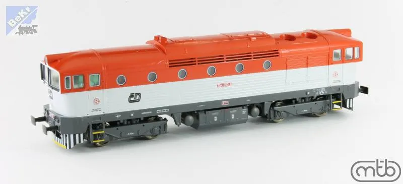 MTB 754050 Dieselová lokomotiva 754 050-3 ČD Brejlovec