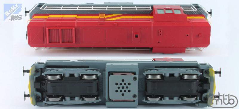 MTB 742028 Dieselová lokomotiva 742 028-4 ČD Kocour