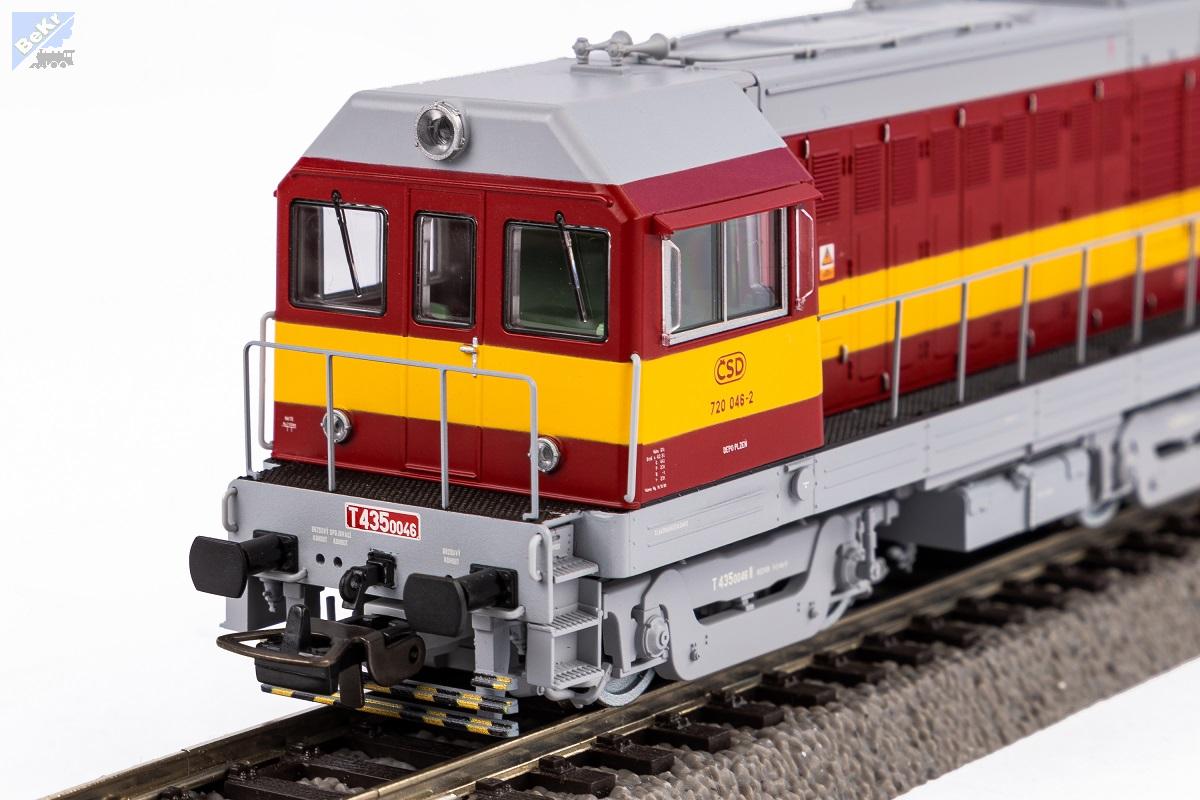 Piko 52431 Dieselová lokomotiva 720 046-2 ČSD Hektor s Pensylvánskými podvozky