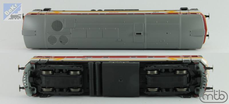 MTB 751354 Dieselová lokomotiva 751 354 ČD Zamračená