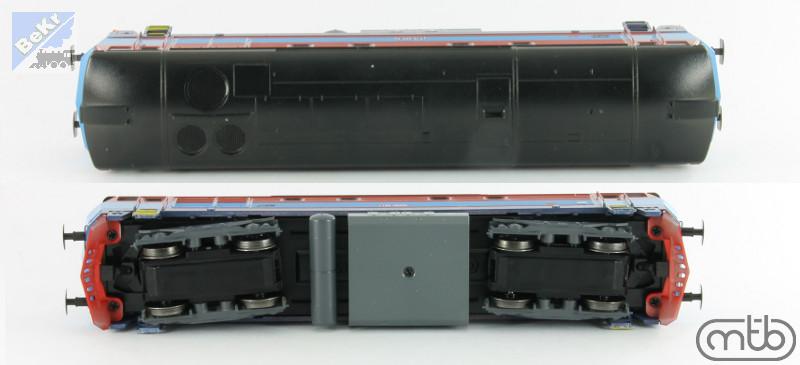 MTB 749260 Dieselová lokomotiva 749 260-6 ČD Zamračená
