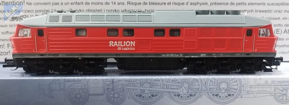 Tillig 05771 Dieselová lokomotiva BR 241 697-2 “Railion DB Logistics” DB AG Ragulín