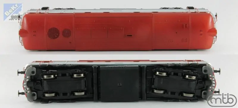 MTB 4781001 Dieselová lokomotiva T478.1001 ČSD Zamračená, Bardotka