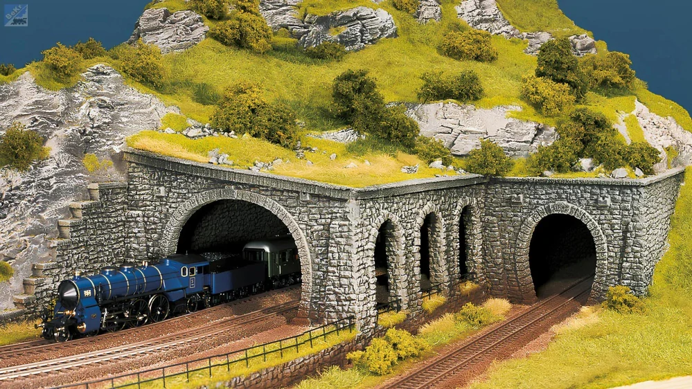 Noch 58247 Tunelový portál jednokolejný, 230 x 125 mm, 1ks/bal.
