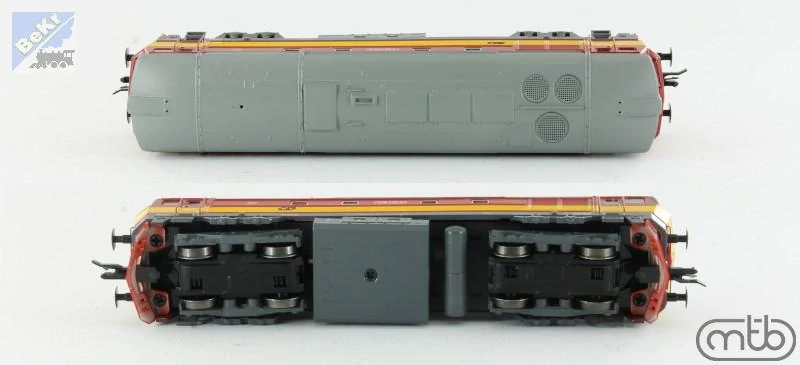 MTB 749134 Dieselová lokomotiva 749 134-3 ČD Zamračená